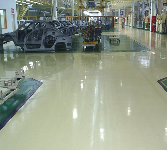 環(huán)氧聚氨酯超耐磨地坪施工工藝